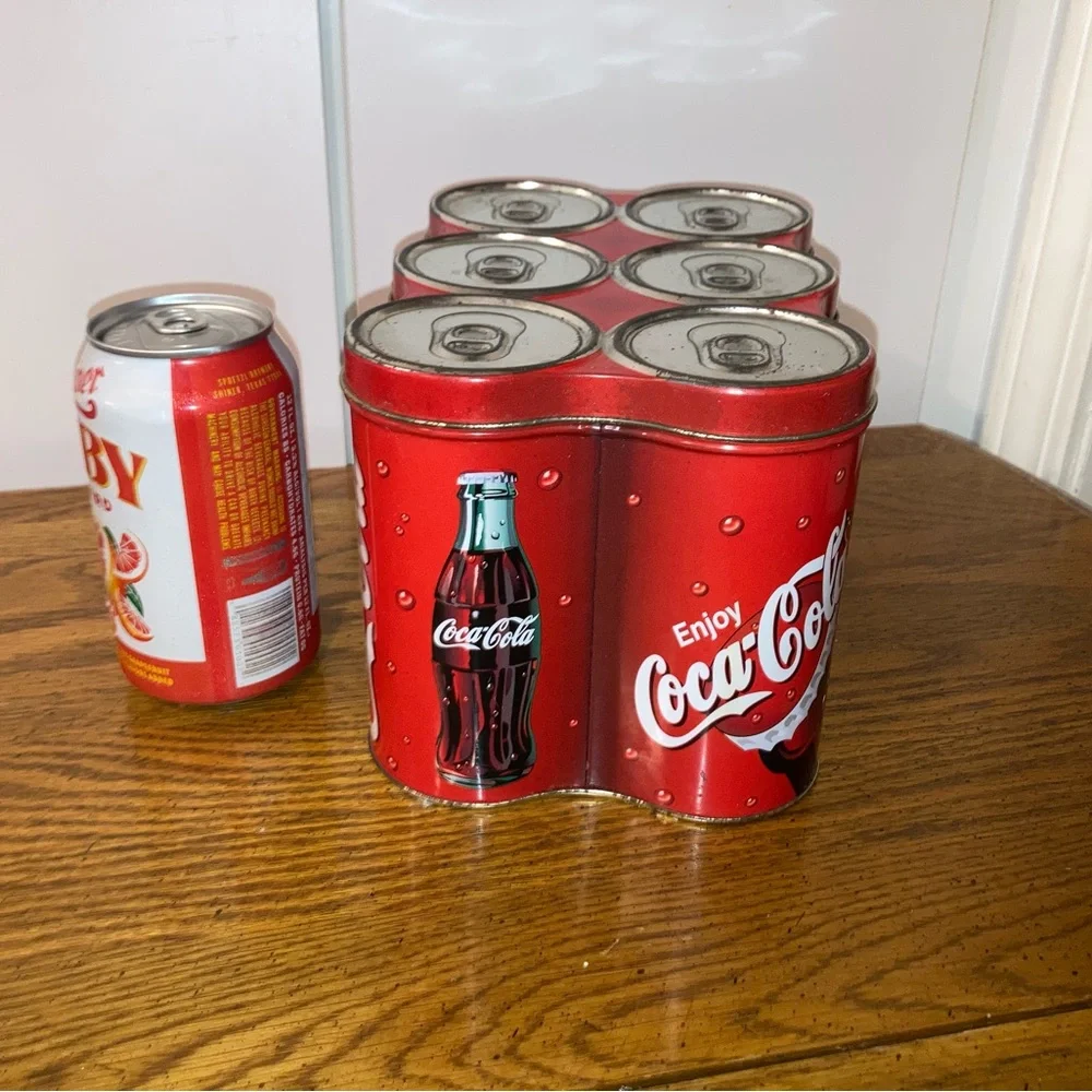 Coca-Cola 6 Pack Tin Vintage